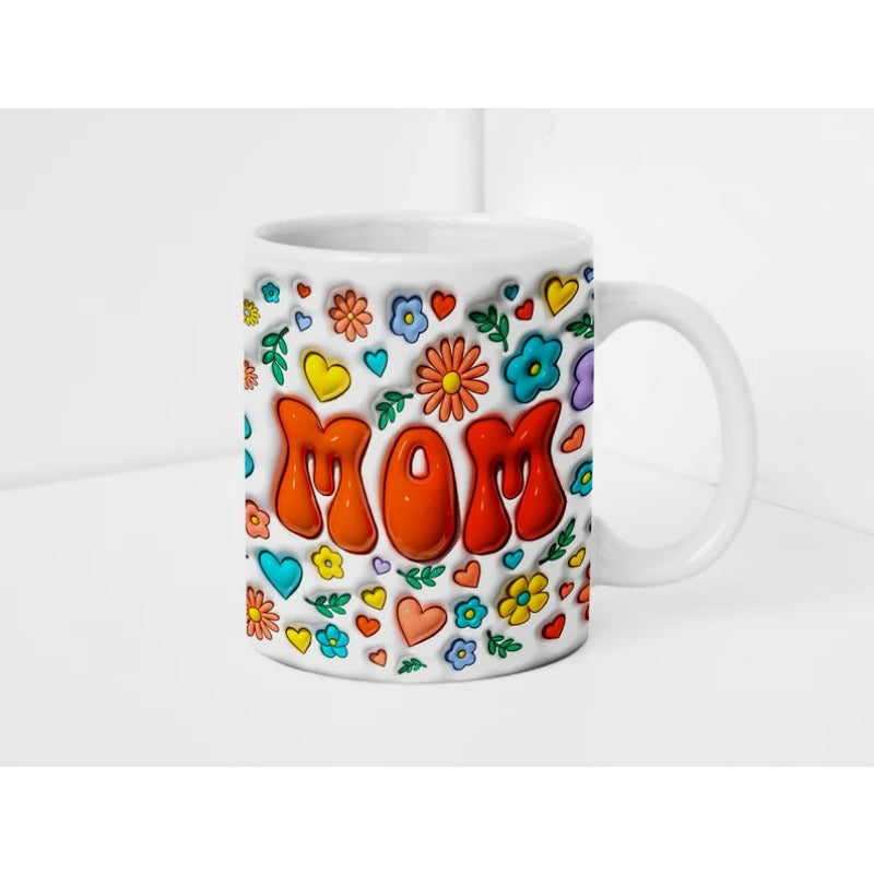 Wholesale Mother's Day in My Mom Ear Ceramic Mugs