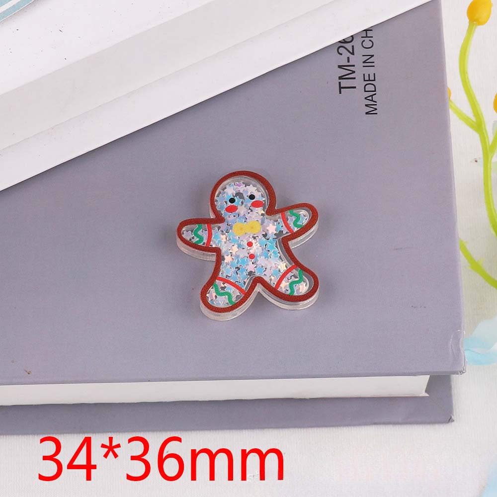 Wholesale 10pcs Cartoon AcrylicJewelry Accessories DIY Patch FlatBack