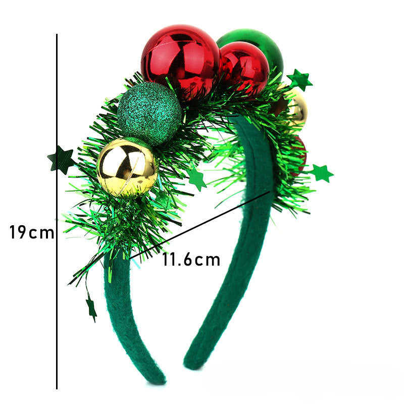 Wholesale Christmas Tree Fabric Headband