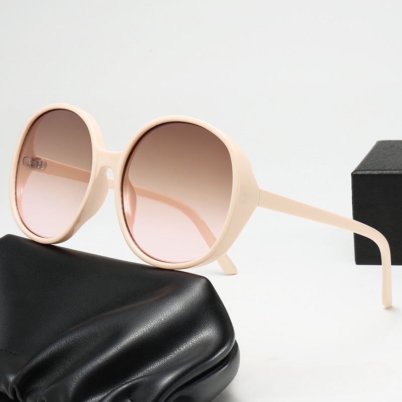 Wholesale Circular Large Frame PC Sunglasses