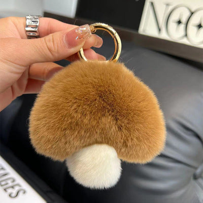 Wholesale Plush Mushroom Keychain