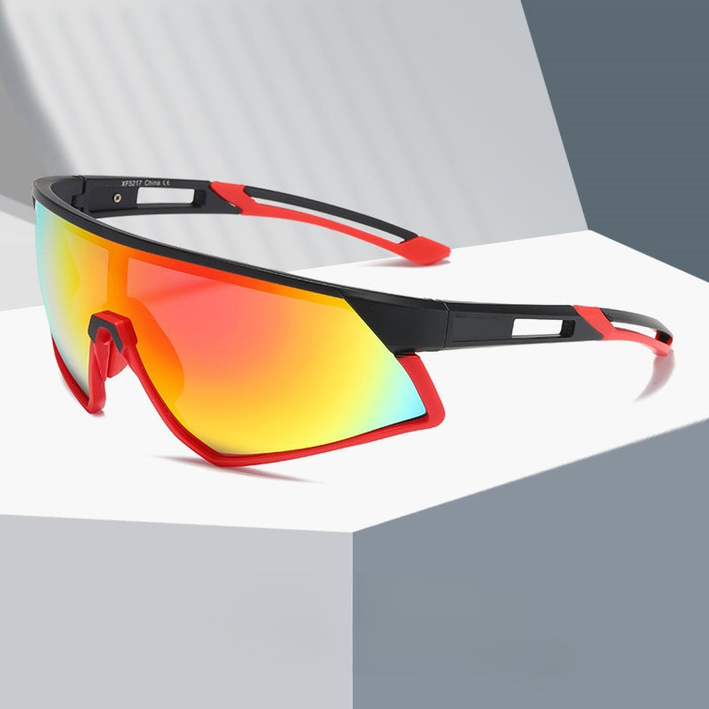 Wholesale One Piece Sports Protective PC Sunglasses