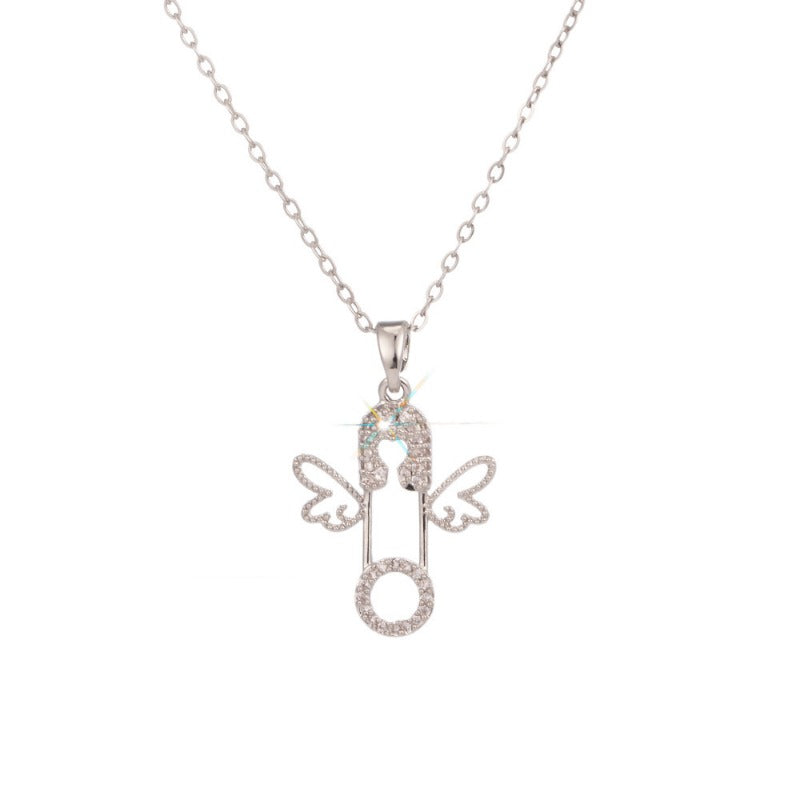 Wholesale Simple and Color Preserving Titanium Steel Women's Versatile Niche High End Exquisite Light Luxury Versatile Simple Necklace