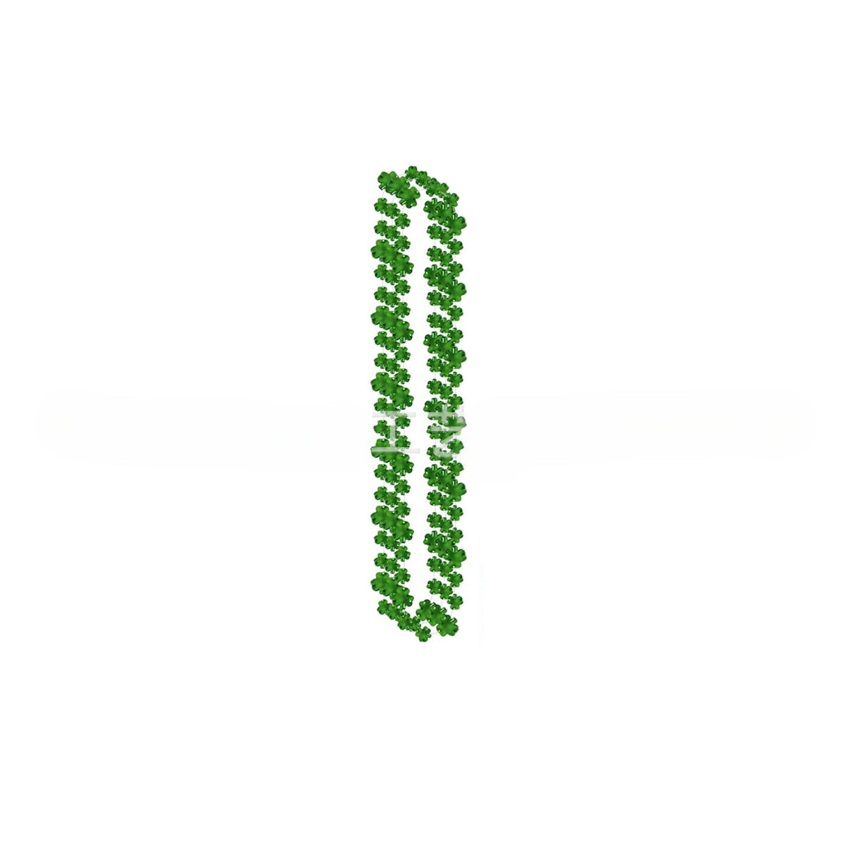 Wholesale of St. Patrick's Day Lucky Grass Plastic Bead Chains