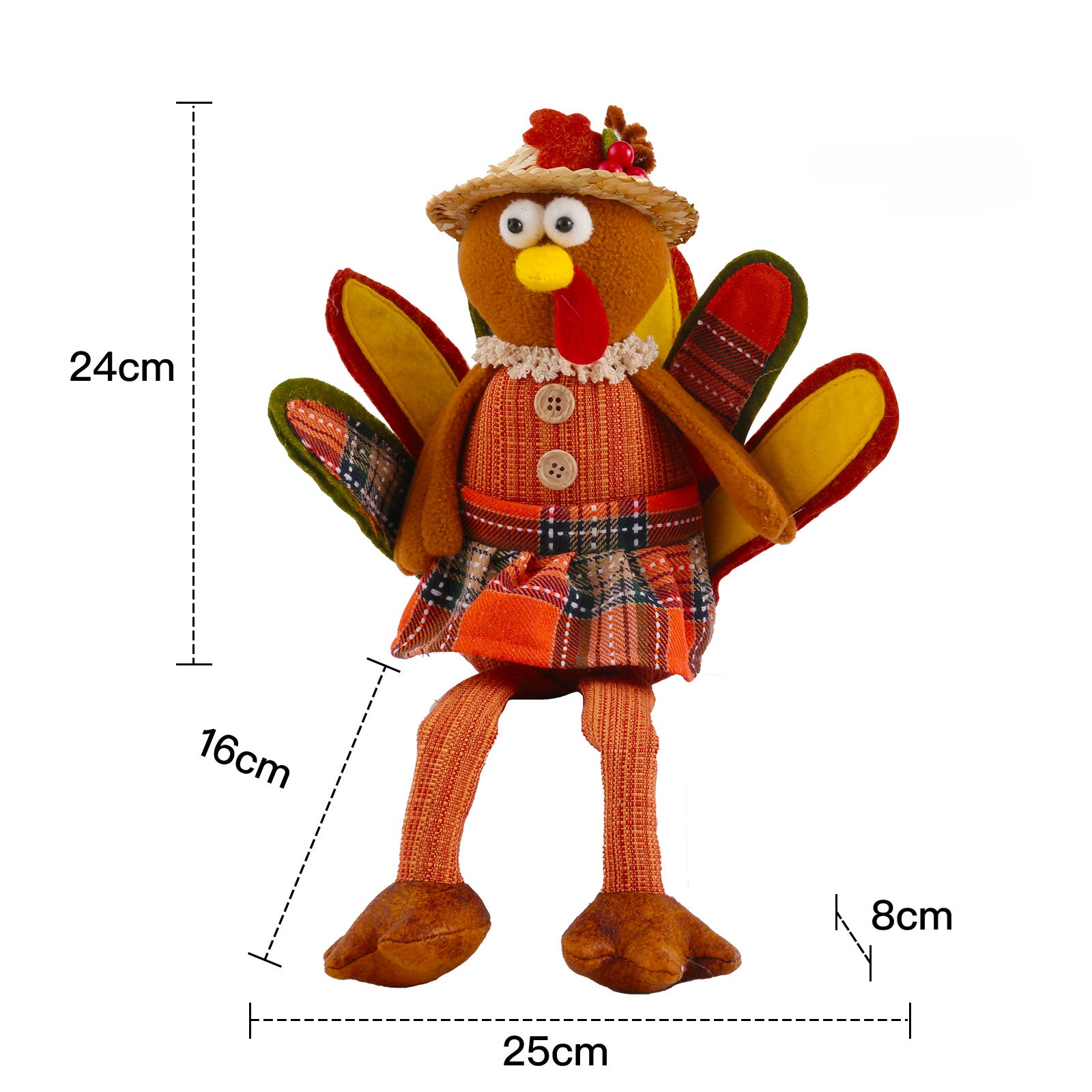 Wholesale Thanksgiving Decorative Turkey Ornaments