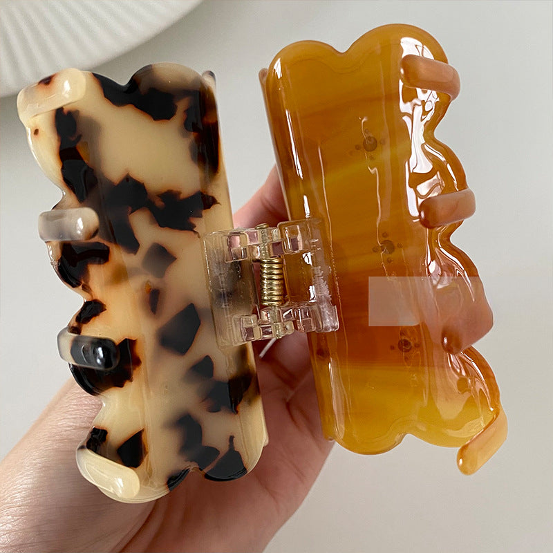 Wholesale Sandwich Cookie Acetate Hair Clips