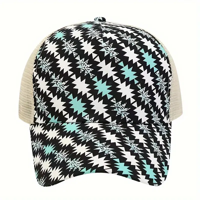 Wholesale Fashion Cross Ponytail Polyester Baseball Cap