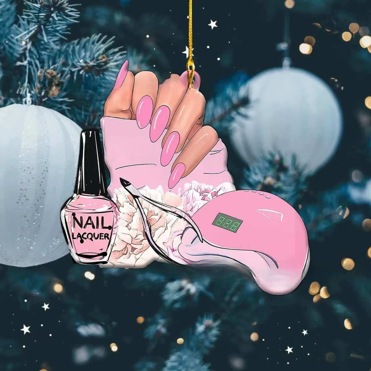 Wholesale Acrylic Women's Cosmetics Series Car