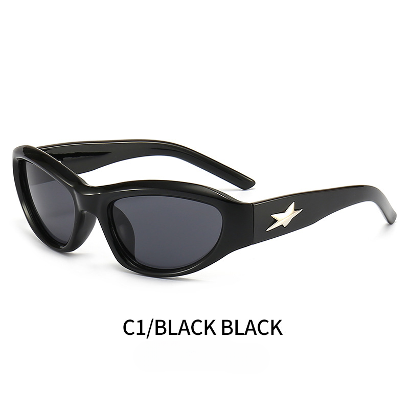 Wholesale Y2K Millennium Cat Eye PC Sunglasses