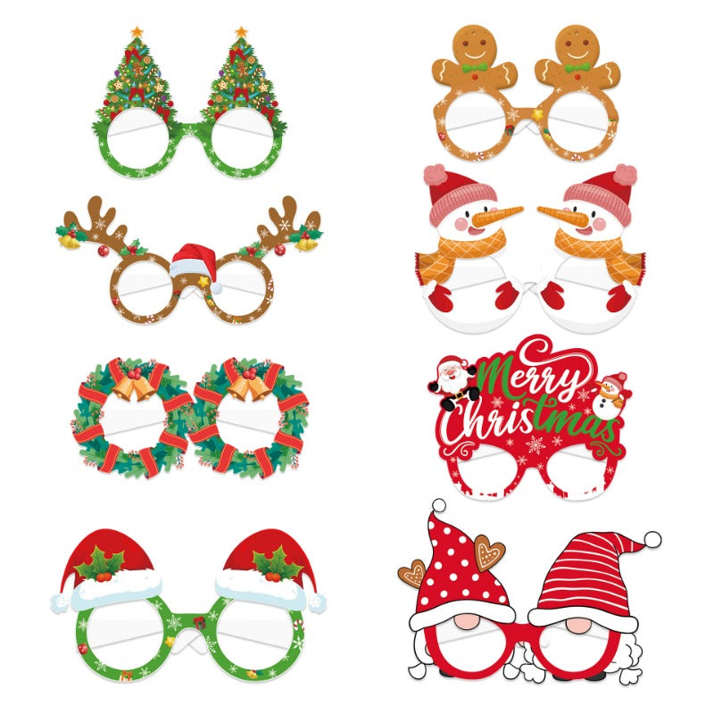 Wholesale Christmas Snowman Elk Christmas Creative Party Photo Decorations