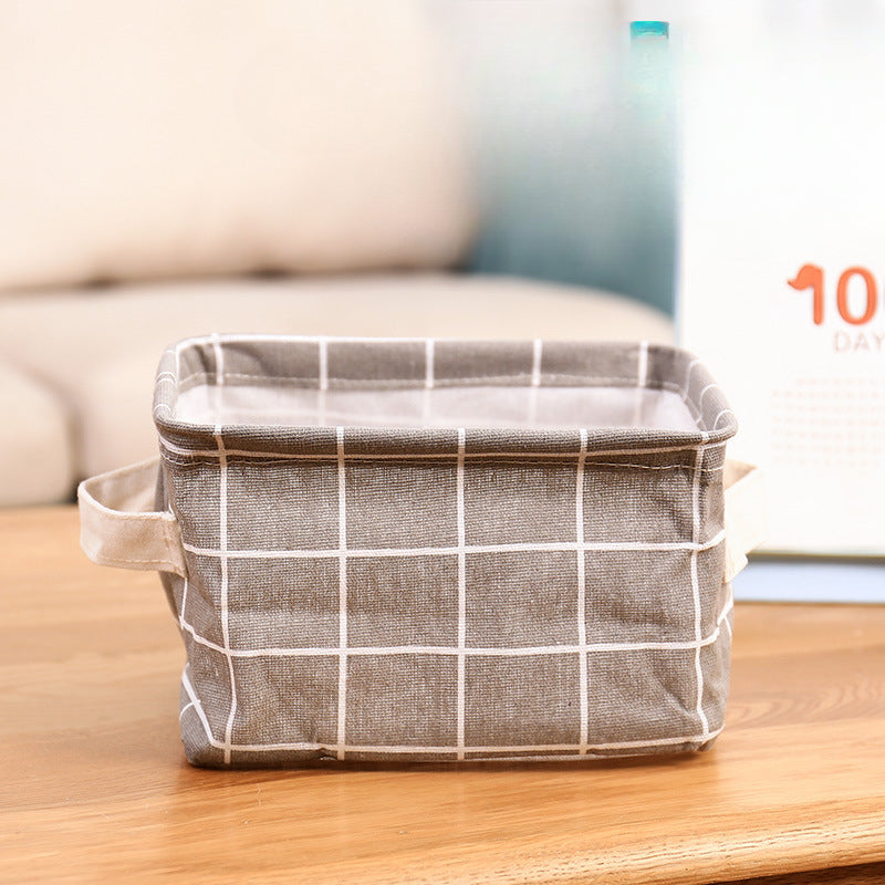 Wholesale Cotton and Linen Tabletop Miscellaneous Storage Box