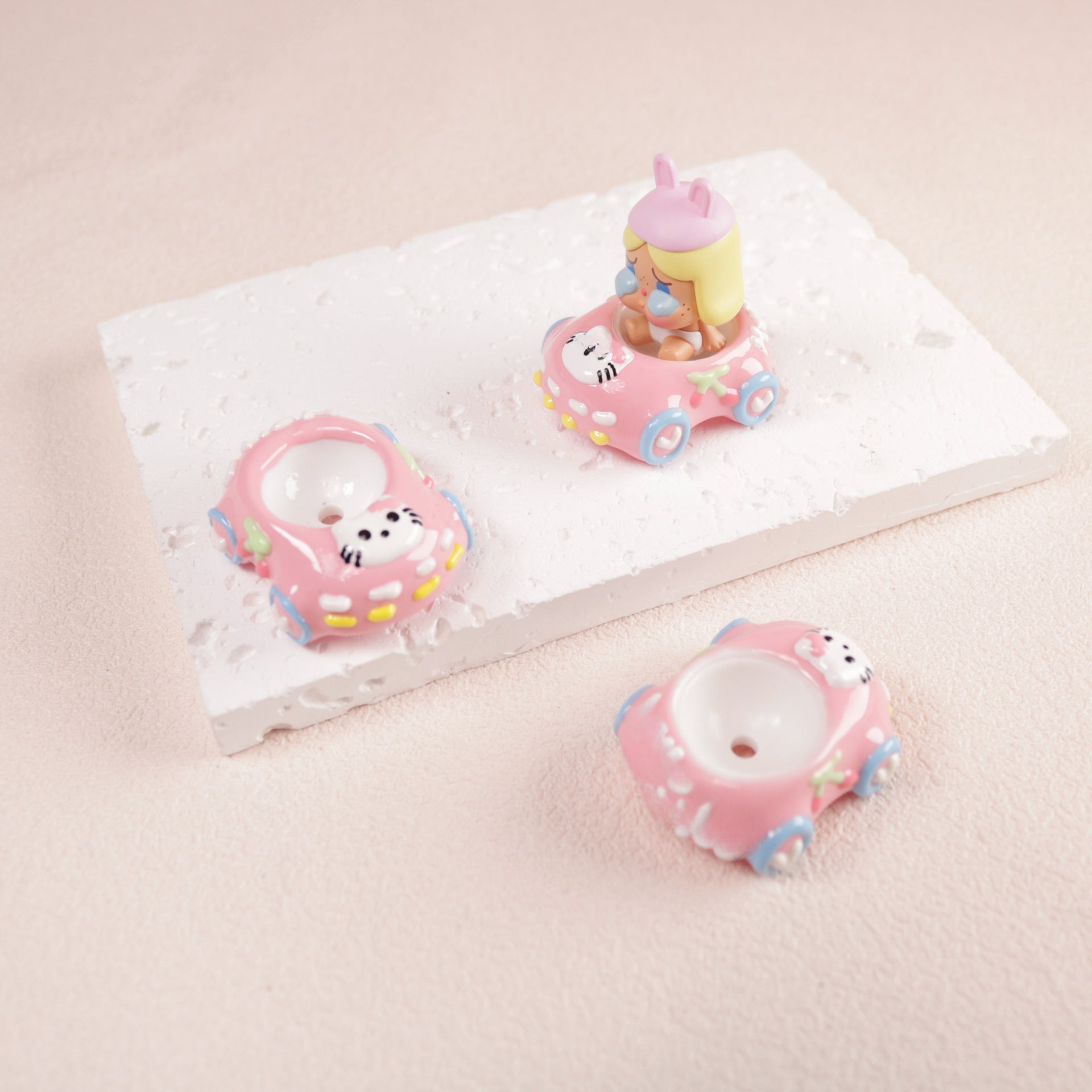 Wholesale Hand-painted Sports Car Heavy Oil Cute Pen Handmade Diy Hand-painted Beads