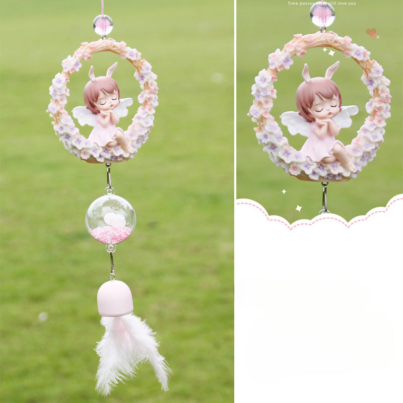 Wholesale Resin Deer Car Rearview Mirror Pendant