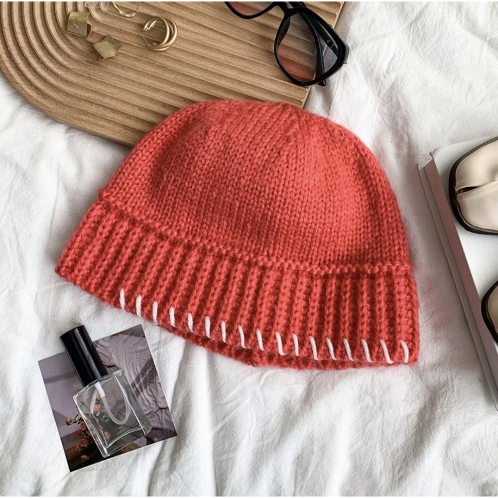 Wholesale Knitted Coarse Woolen Fisherman's Hats