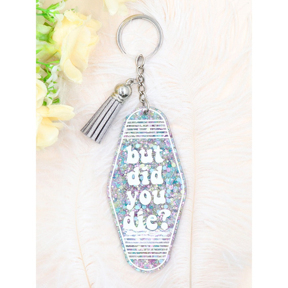 Wholesale Car Room Acrylic UV Keychain