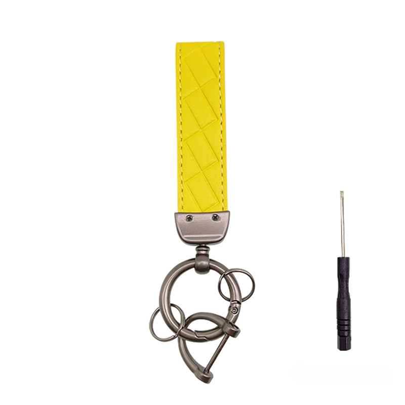 Llavero de cordero de gamuza de cuero al por mayor