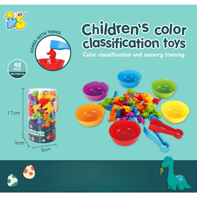 Wholesale Children's Plastic Counting Classification Early Education Cognitive Toys