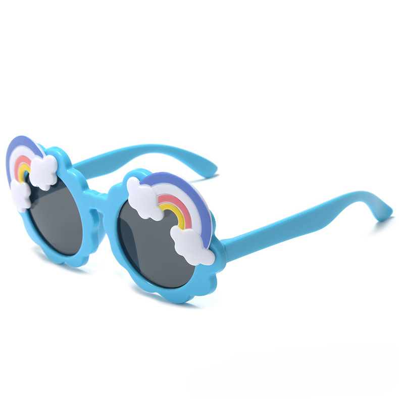 Wholesale PC Cute Rainbow Anti-ultraviolet Children Sunglasses