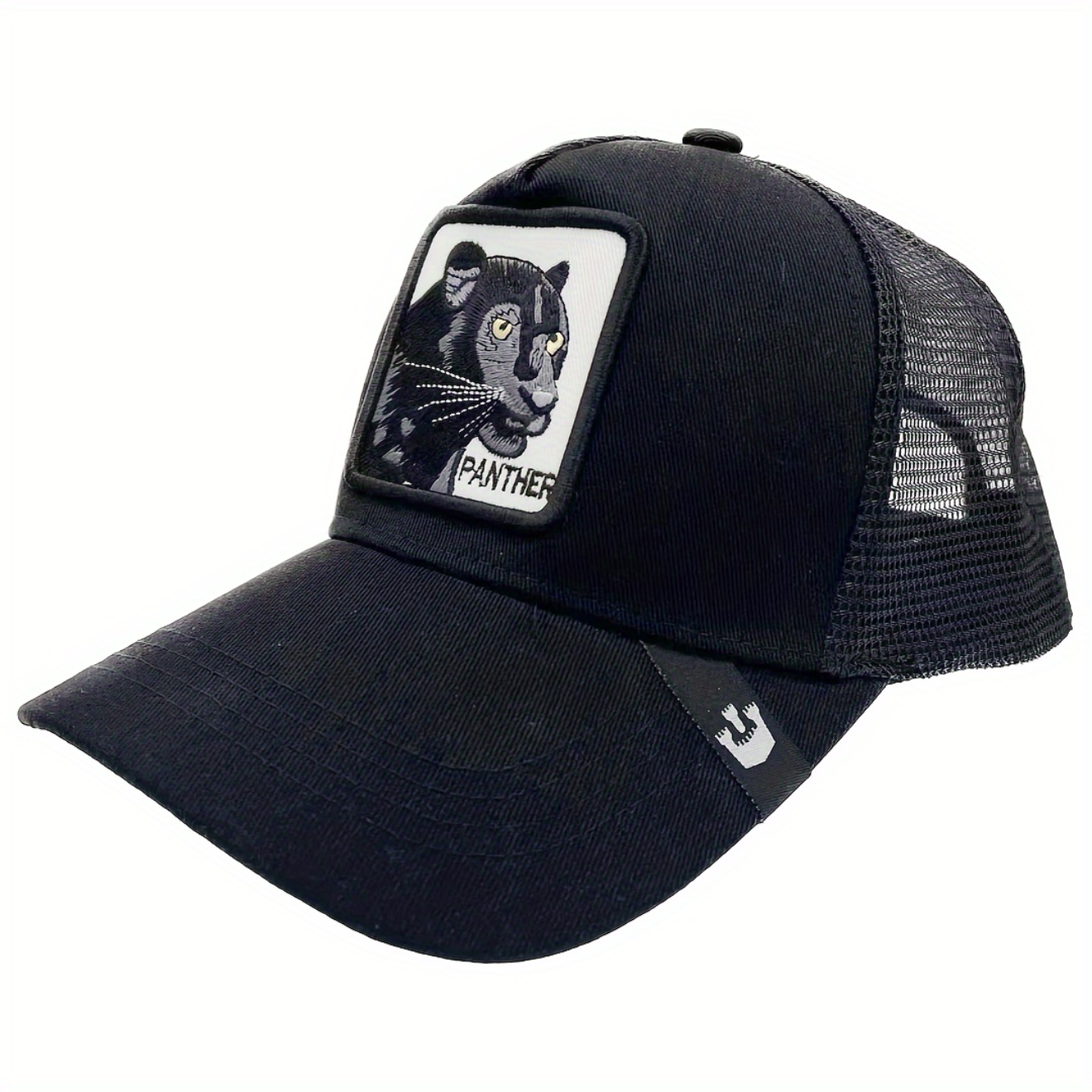 Wholesale Embroidered Animal Mesh Trucker Cap – Eagle /  Lion /   Snapback Hat