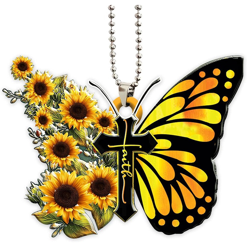 Wholesale Butterfly Acrylic Keychain Accessories