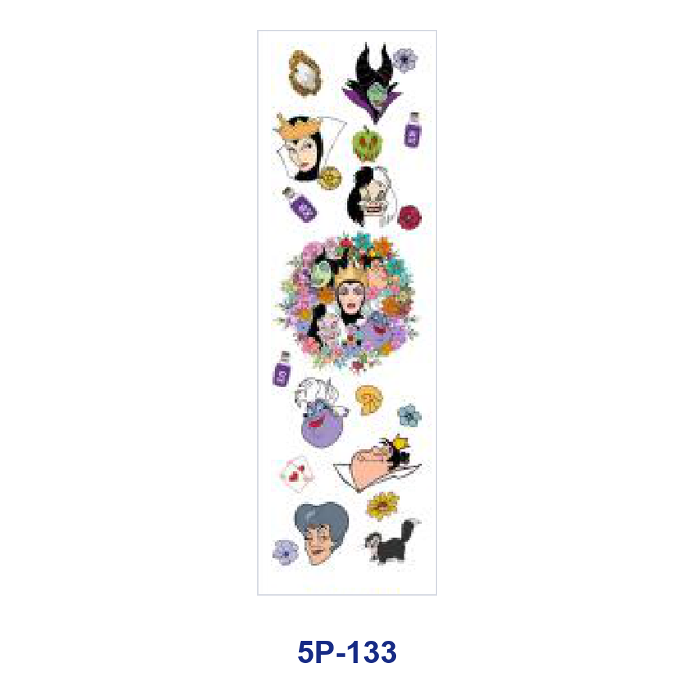 Wholesale 2/ 8/ 16pcs Spooky  Gothic Skeleton Bat  Web Retro Quote Print Pen and Bookmark Stickers UV DTF Wraps OLY Exclusive