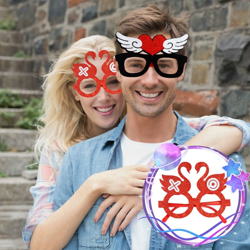 Wholesale Valentine's Day Glasses Party Party Decorations Love Love Party Glasses Photo Props
