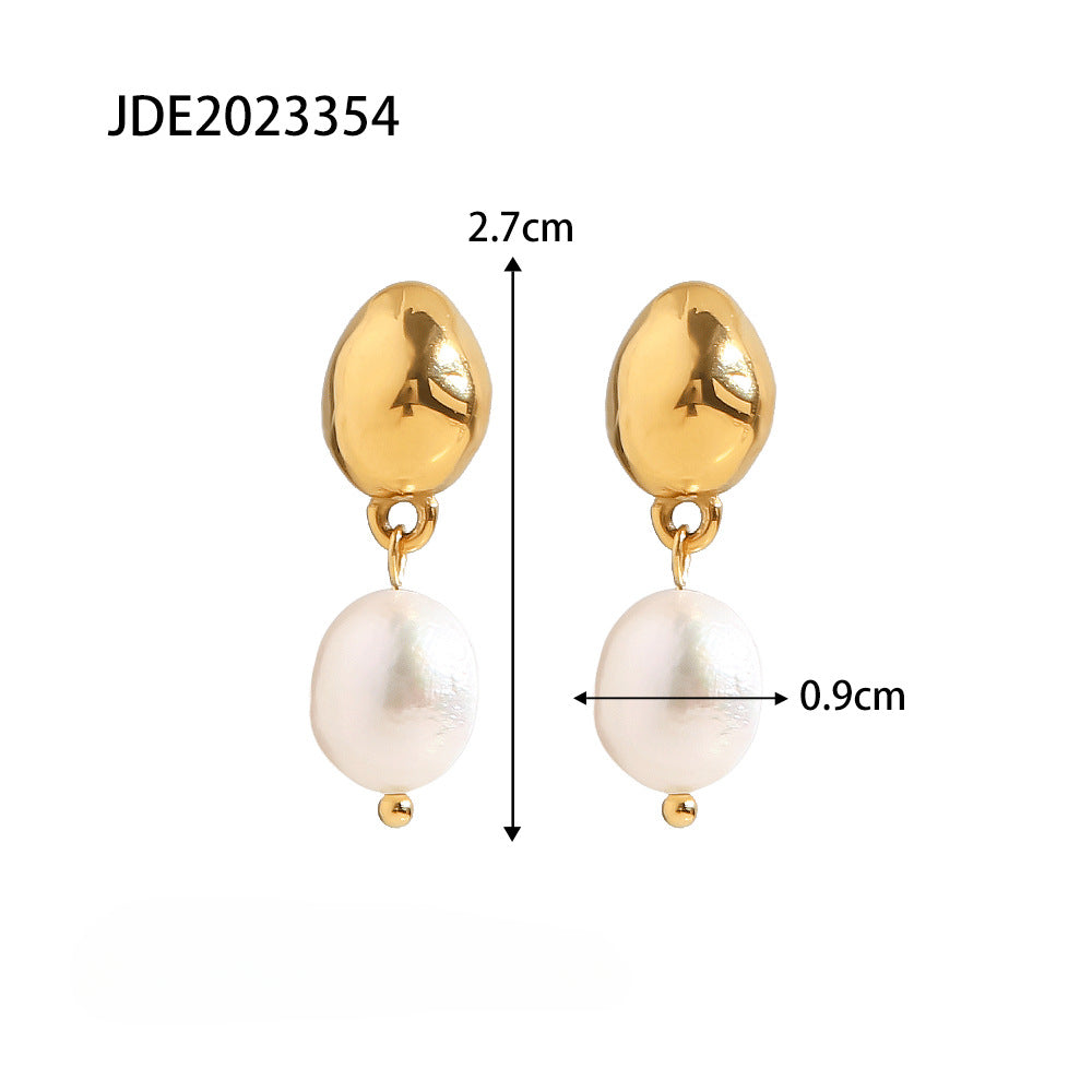 Wholesale Oval Opal Pendant Titanium Steel Bracelet