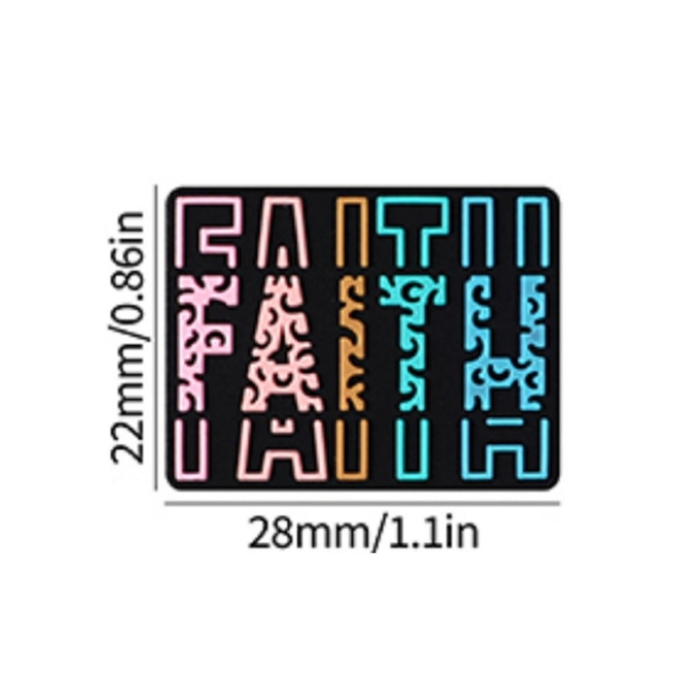 Wholesale 20pcs Sunflower Letter Cross Pattern Silicone Beads