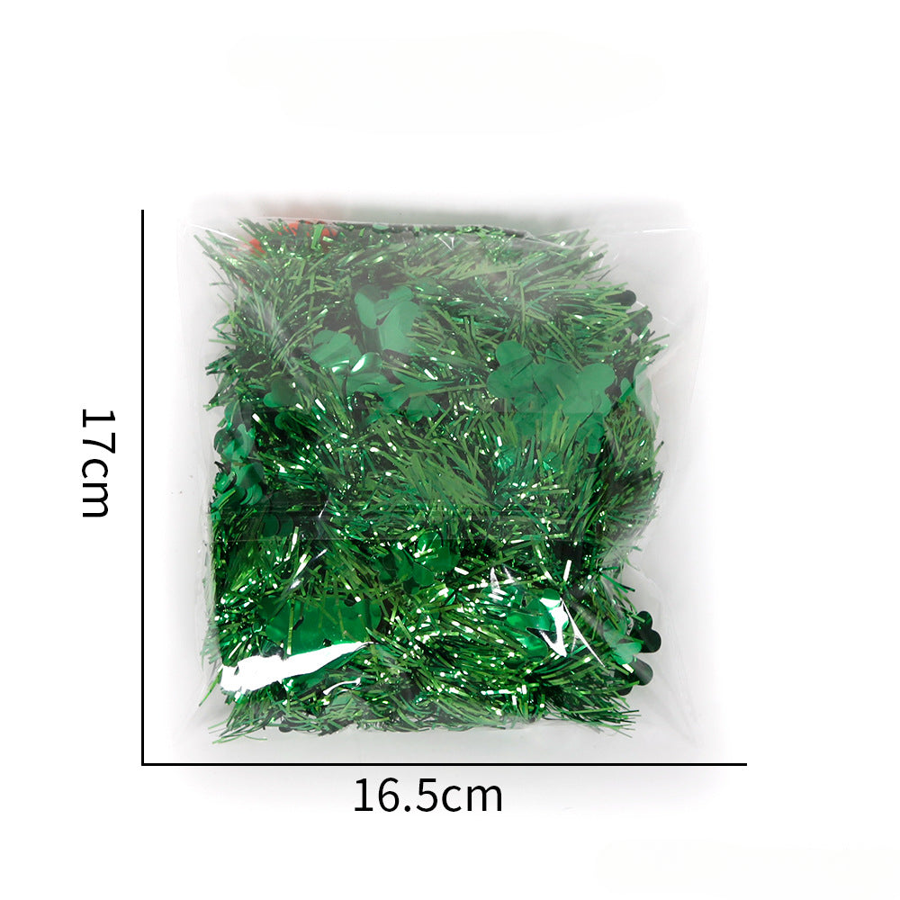 Wholesale PET Saint Patrick's Day Green Wool Top Festival Party Decoration