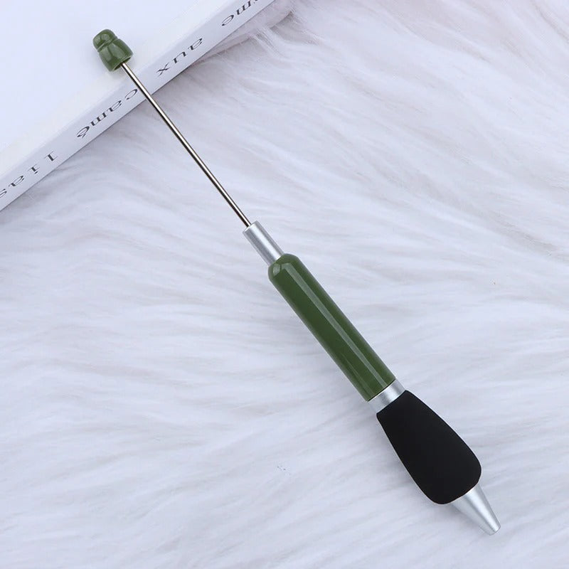 Wholesale 5pcs Beadable Pens Sponge Sheath Beadable Pen DIY Pen Office Supplies