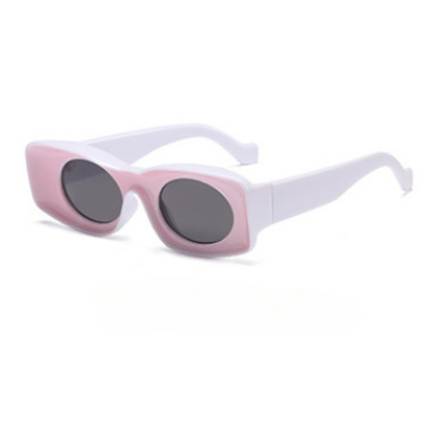 Wholesale Square Candy Color PC Sunglasses