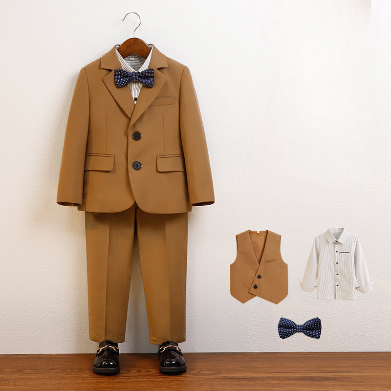 Wholesale Boys Polyester Vest Set