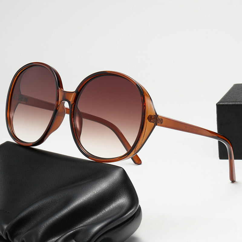 Wholesale Circular Large Frame PC Sunglasses