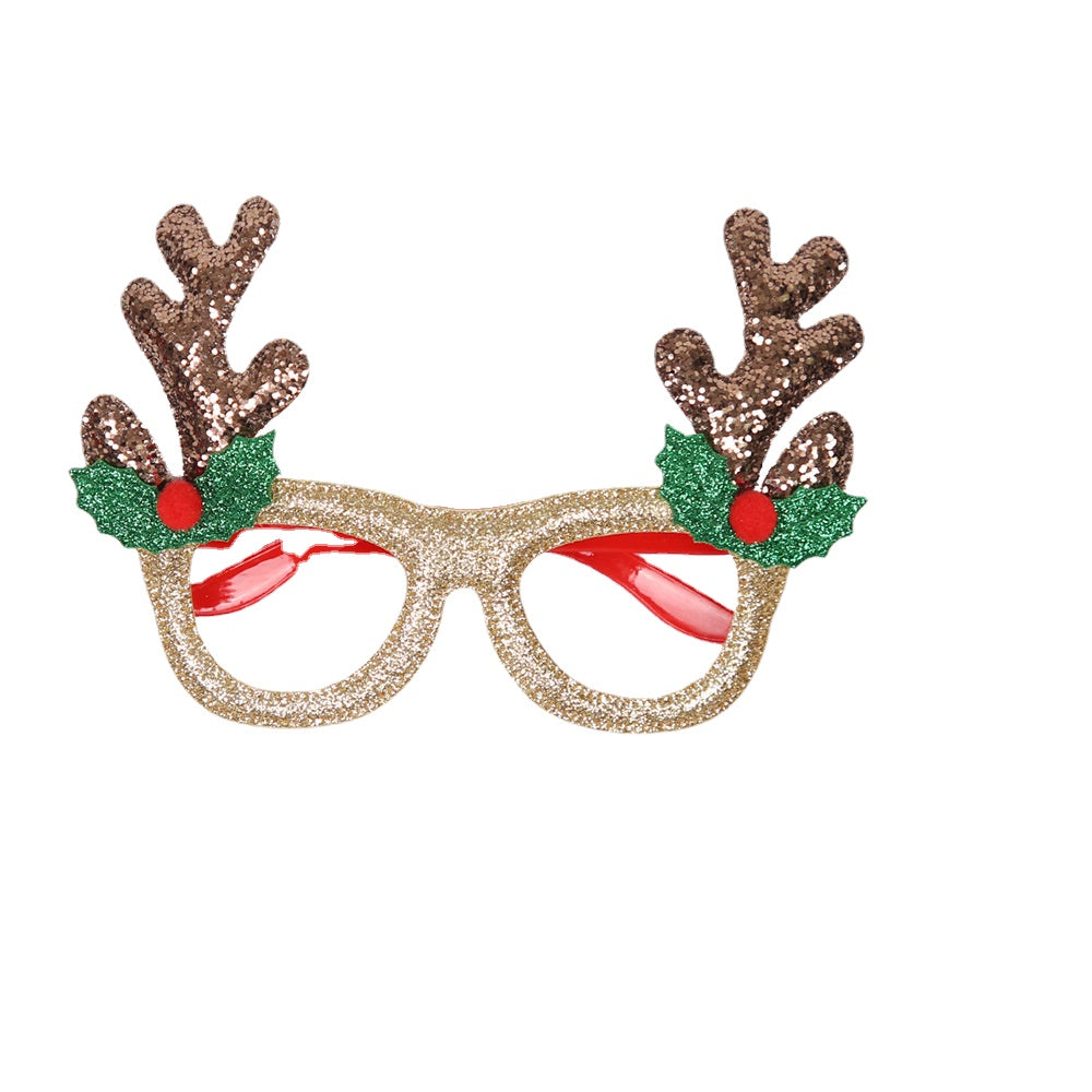 Wholesale Christmas Plastic Party Decoration Supplies Rainbow Glasses