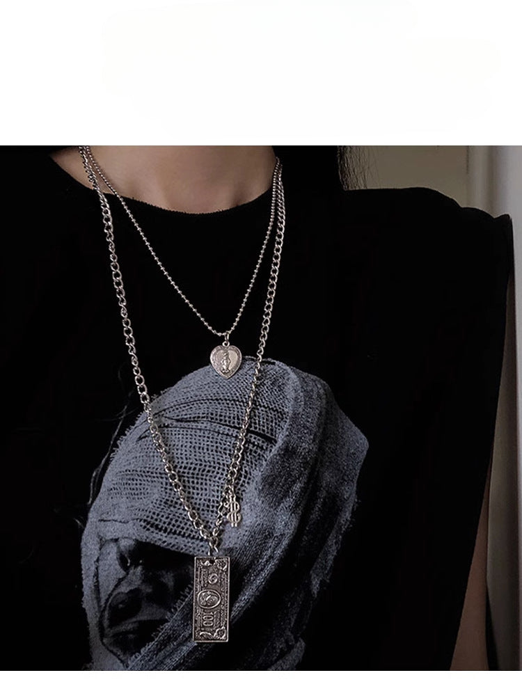 Wholesale Double Layer Simple Necklace