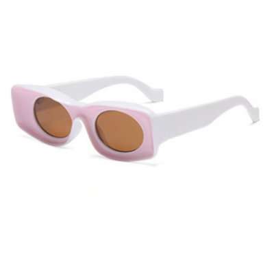 Wholesale Square Candy Color PC Sunglasses