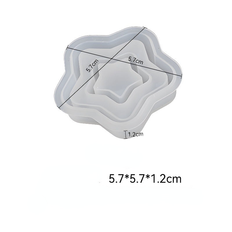 Wholesale DIY Wholesale Crystal Drip Gel Flowing Sand Silicone Mold