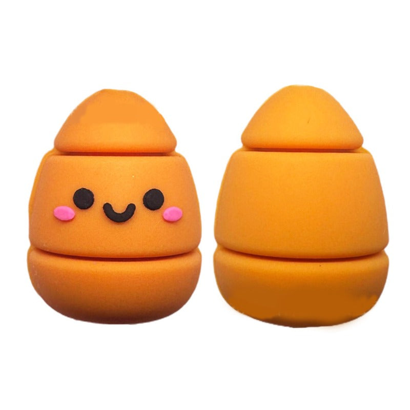 Wholesale 10pcs 3D Cute Cartoon Creative Gentle Smile Face Beads