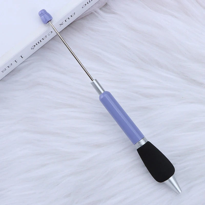 Wholesale 5pcs Beadable Pens Sponge Sheath Beadable Pen DIY Pen Office Supplies