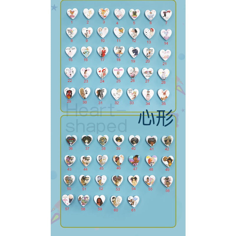 Wholesale Silicone Printed Pattern Beads