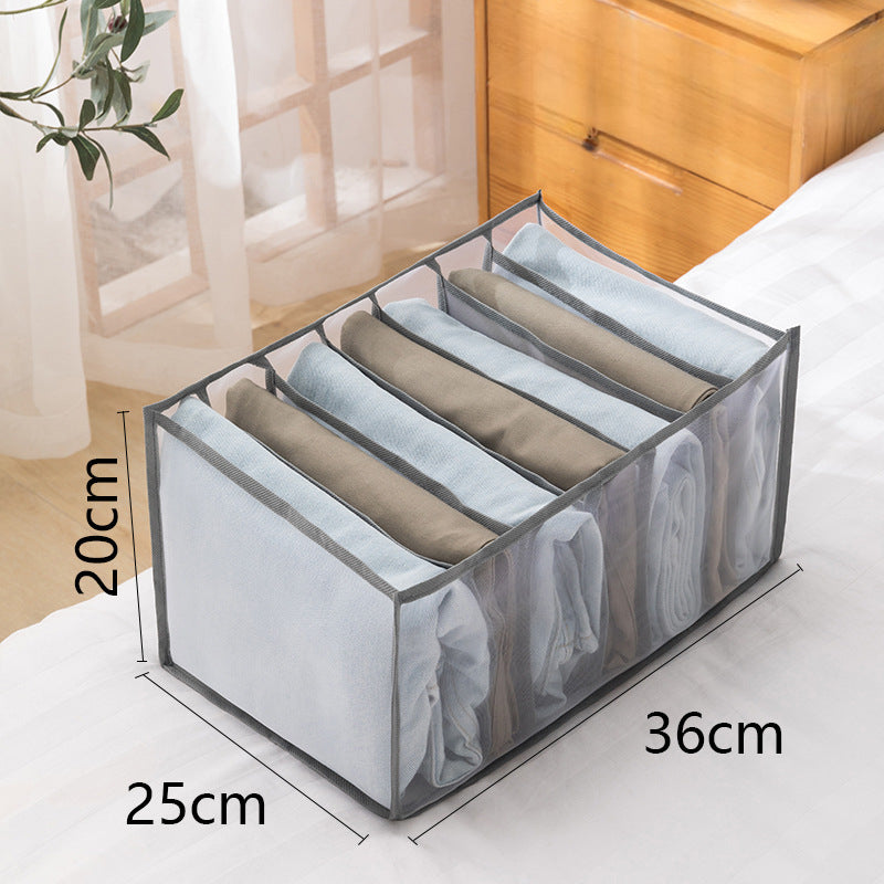 Wholesale Socks and Underwear Three-in-one Household Drawer Mesh Storage Box