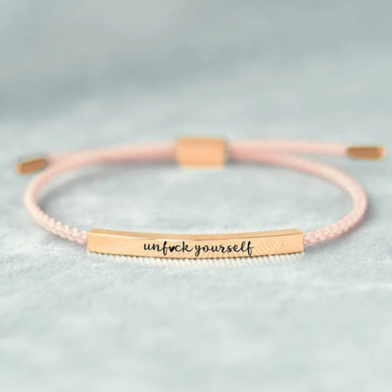 Wholesale Versatile Woven Lucky Titanium Steel Bracelets