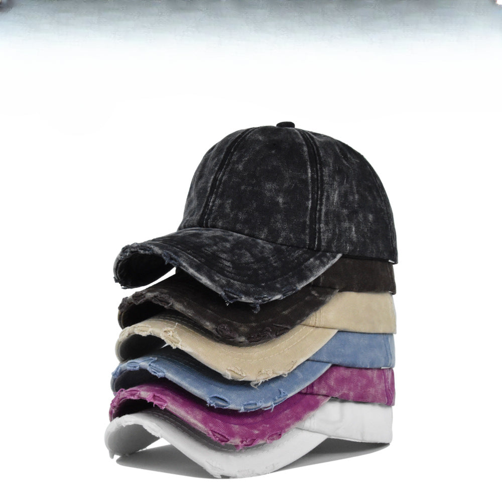 Wholesale Ripped Washed Distressed Vintage Baseball Cap