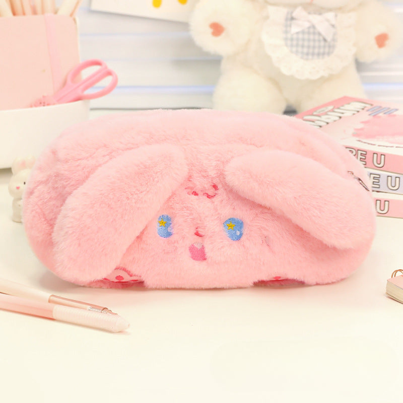 Wholesale Large Capacity Cartoon Plush Pencil Case