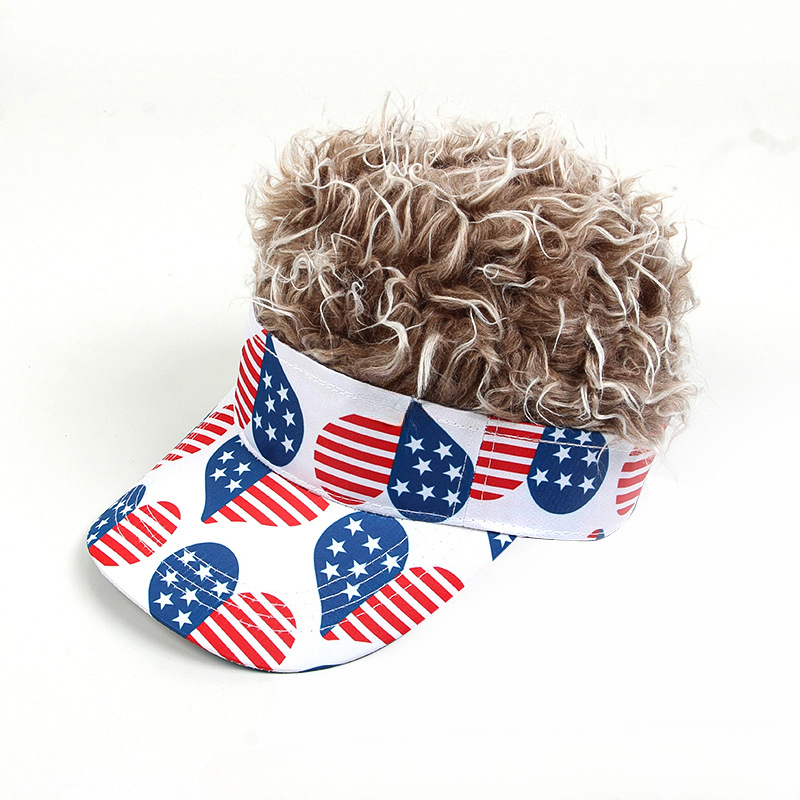 Estrellas de la independencia de los Estados Unidos al por mayor estrellas a rayas de la bandera americana de béisbol de algodón de algodón