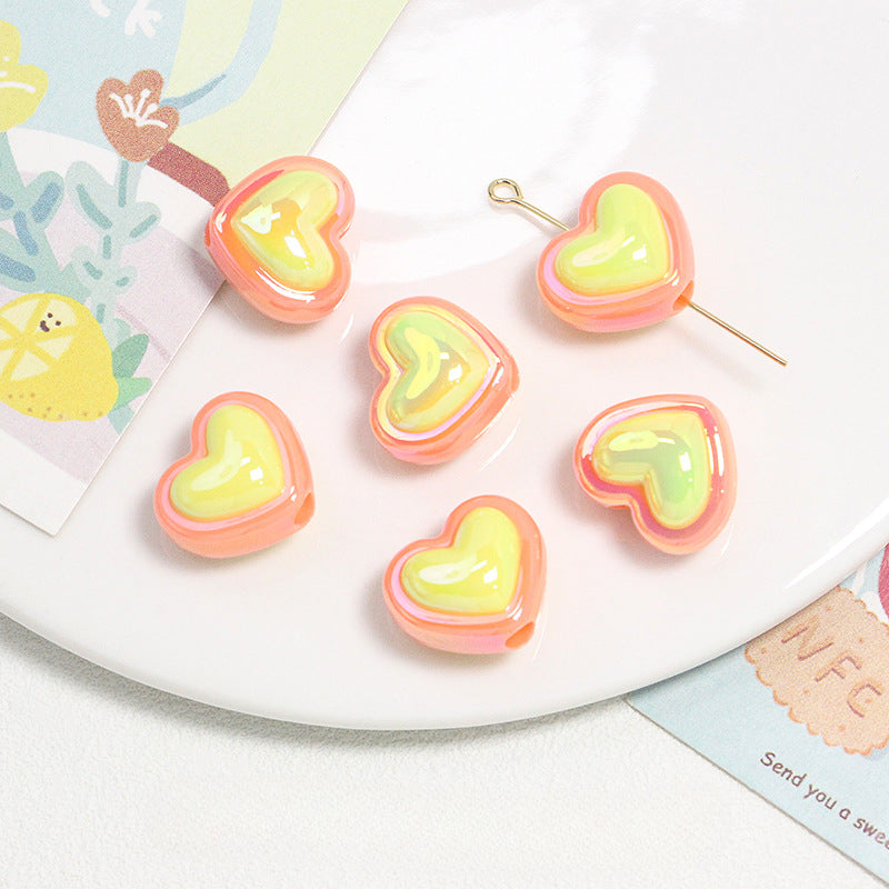 Wholesale Acrylic Love Star Candy Beads