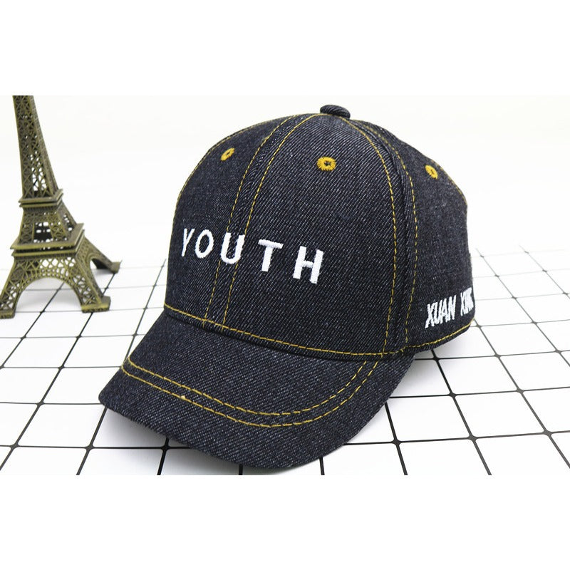 Wholesale Mama Denim Casual Letter Baseball Caps