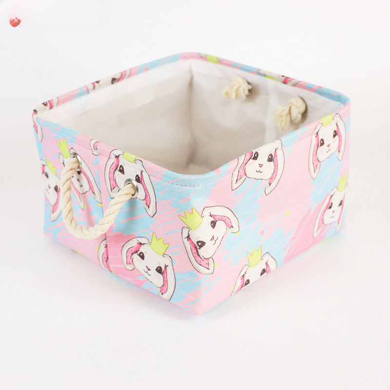Wholesale Cotton Cartoon Spot Storage Box