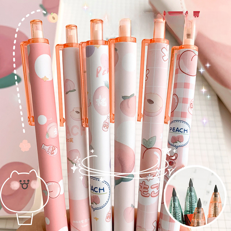 Wholesale 6PCS/pack Plastic Eternity Pencil