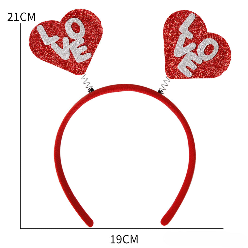 Wholesale Valentine's Day Decorations Plastic Headband